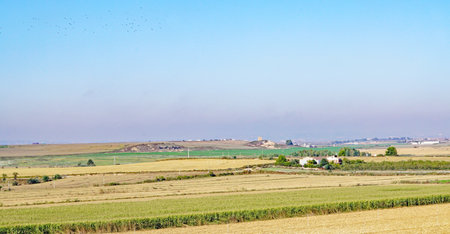 Landscape of the province of Huesca, Aragon, Spain, Europeの写真素材