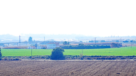 Landscape of the province of Huesca, Aragon, Spain, Europeの写真素材