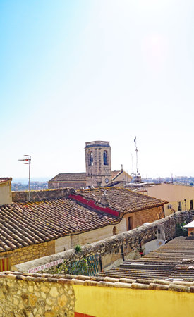 Panoramic view of the city of Cordoba, Spain.の写真素材