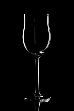 Burgundy glassの写真素材
