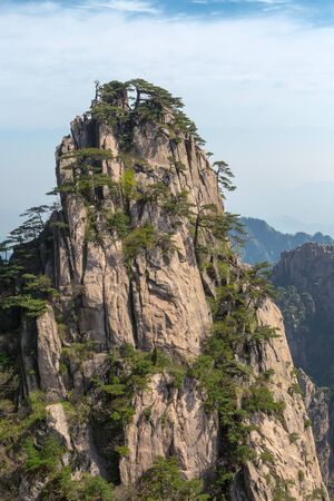 Landscape of the Huangshan Mountainsの写真素材