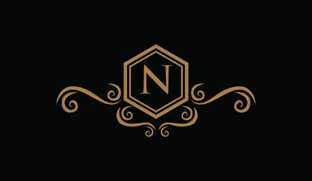 Luxury template in vector for Restaurant, hotelのイラスト素材