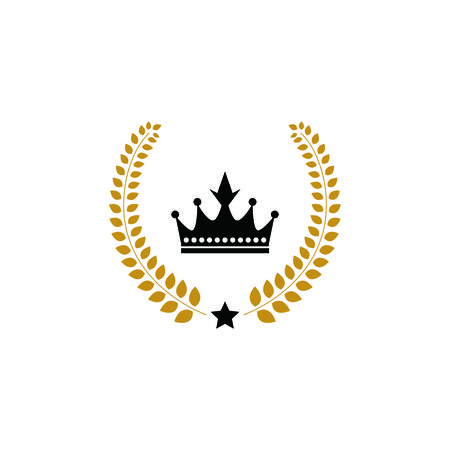 golden crownのイラスト素材
