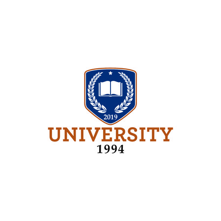 college academy stampのイラスト素材