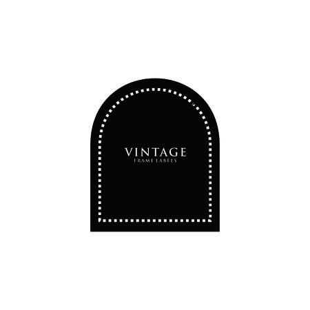hipster emblem styleのイラスト素材