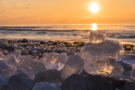 Toyokoro town jewelry iceの写真素材