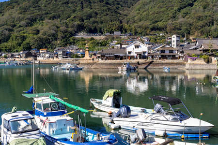 The old town of Tonouraのeditorial素材