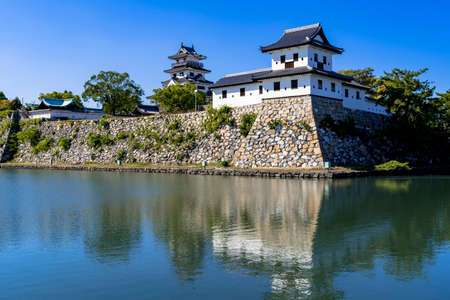 Imabari Castle in Ehime Prefectureのeditorial素材
