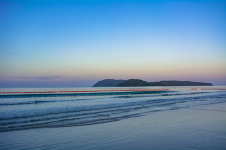 The beautiful waters of Langkawiの写真素材