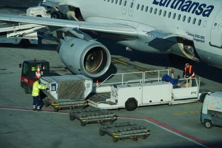Maintenance of passenger aircraft before departure at the airport after long downtime. The...