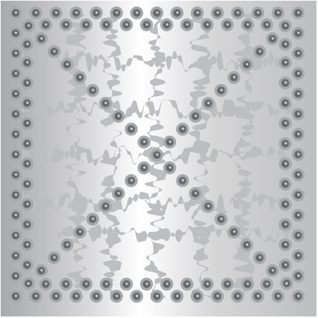 metal plate background Metal texture aluminのイラスト素材