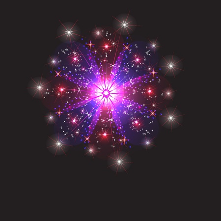 fireworkのイラスト素材