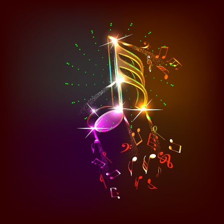 neon music notes neon music notes