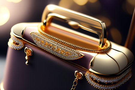 Jewelry ring with emerald. Jewelry background. 3D renderingの素材