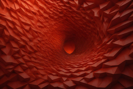 abstract geometric composition,digital art works. generative aiの素材