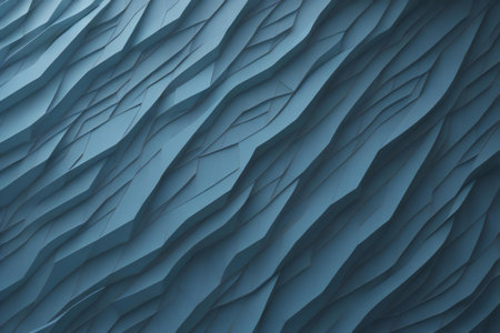 Abstract wavy surface. Computer digital background. generative aiの素材