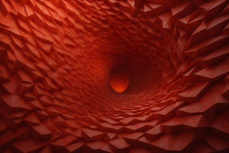 abstract geometric composition,digital art works. generative aiの素材