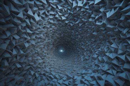 Abstract fractal art background for creative design. generative aiの素材
