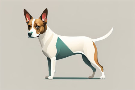 Cute and Adorable Vector illustration in flat style on solid color background. ai generativeの素材