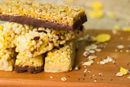Granola Bars and mixed nuts