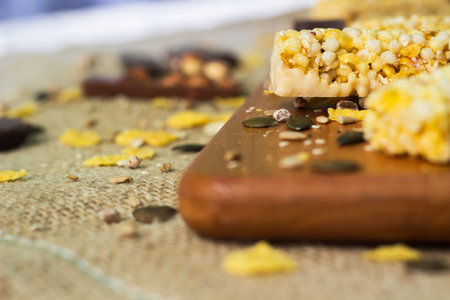Granola Bars and mixed nuts