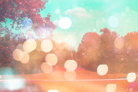 Nature background with copy spaceの写真素材