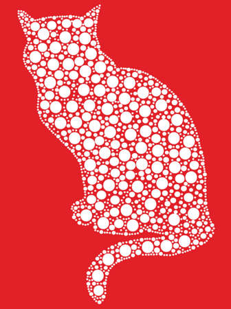 cat - vectorのイラスト素材