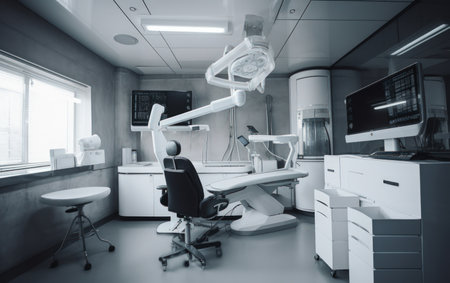Modern premises of the hospital. Design.の素材