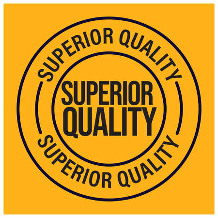 superior quality vector icon isolated on yellow backgroundのイラスト素材