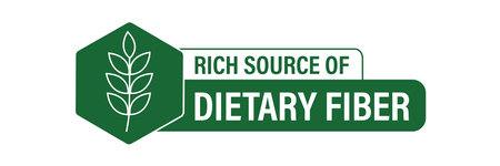 rich source of dietary fiber vector icon. fiber rich food abstract iconのイラスト素材