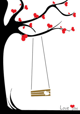 Love You - Valentines Day Gift Cardのイラスト素材