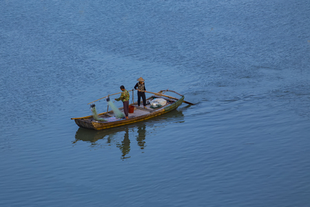 fishing boatの写真素材