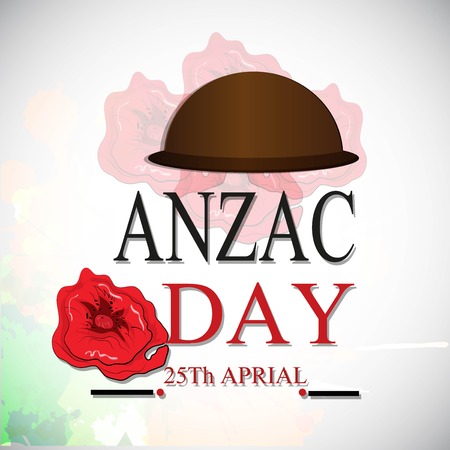 Anzac Day backgroundのイラスト素材