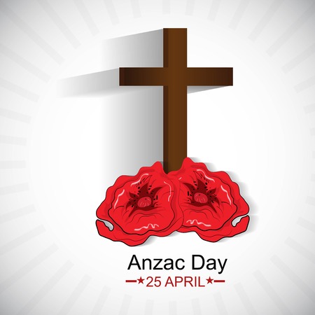 Anzac Day backgroundのイラスト素材