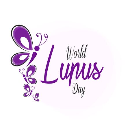 Poster for Lupus Day with nice and creative design illustration in a background. - Vectorのイラスト素材