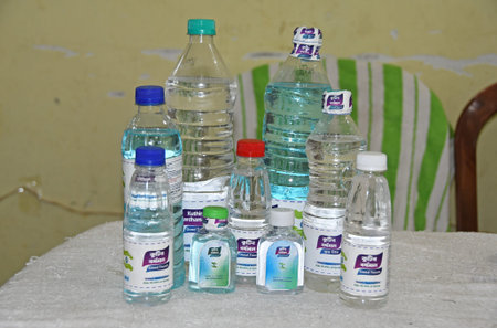 Burdwan, Purba Bardhaman District, West Bengal / India - 19.04.2020: Burdwan-based organization...