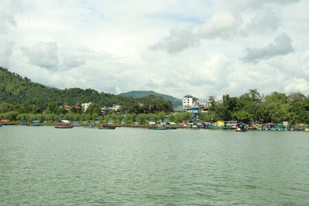 Pewa lake Nepal, natural beauty spot for holidayの写真素材