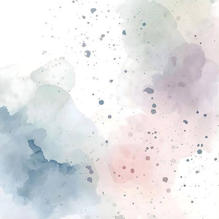 Abstract watercolor background. Texture of watercolor paint. Hand drawn illustration.のイラスト素材