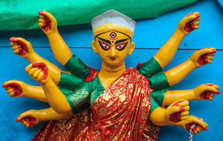 Maa durga in kumartuli