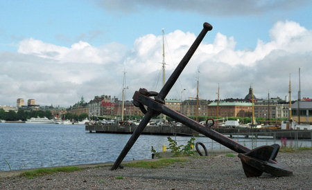 Old Anchorの写真素材