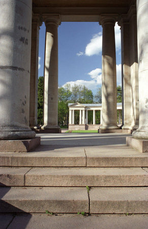 Staircase of Colonnadeの写真素材