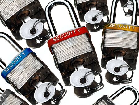 Security Padlocksの写真素材