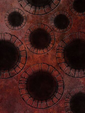 Gothic Stone Background の写真素材