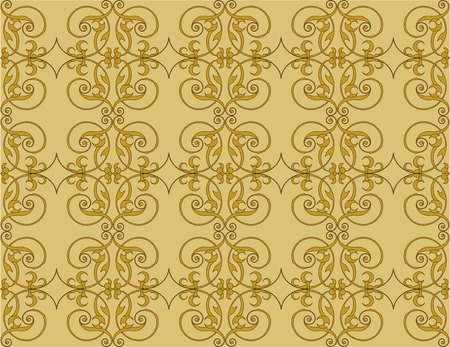 seamless floral backgroundのイラスト素材