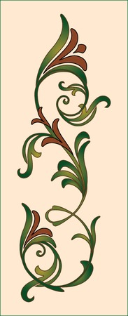 floral elementのイラスト素材