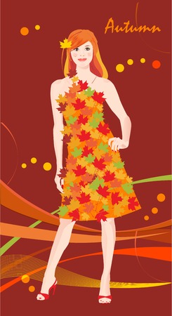 autumnal designのイラスト素材
