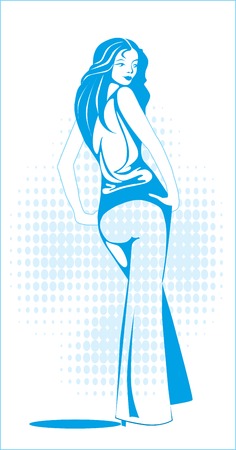 top modelのイラスト素材