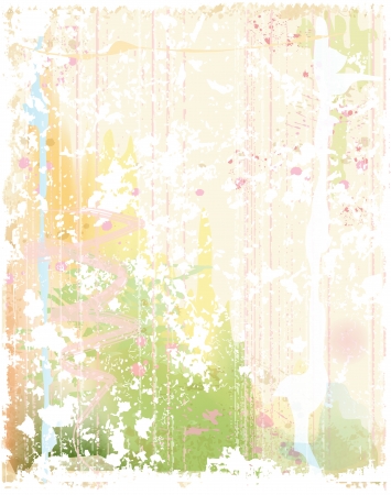 grunge background in watercolor styleのイラスト素材