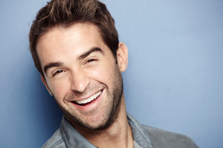 Portrait of an attractive man