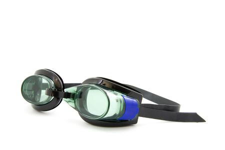 Dive goggles, isolated on white backgroundの写真素材
